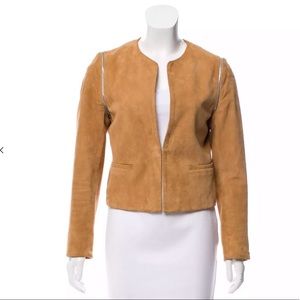 Sandro Suede Jacket